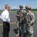 Secretary of the Army performs impromptu reenlistment in Latvia