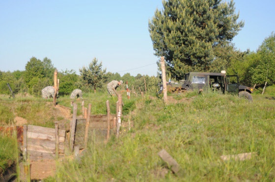 173rd Airborne paratroopers hold mortar training drills on Polish soil