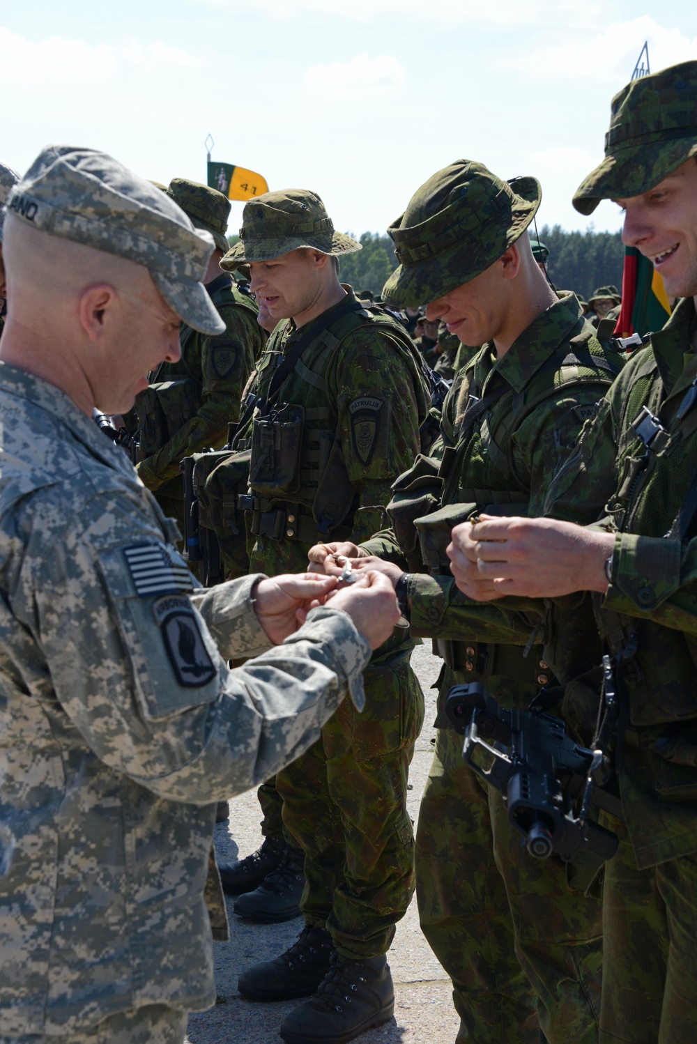 U.S. and Lithuanian forces hold Black Arrow allied exercise in Rukla