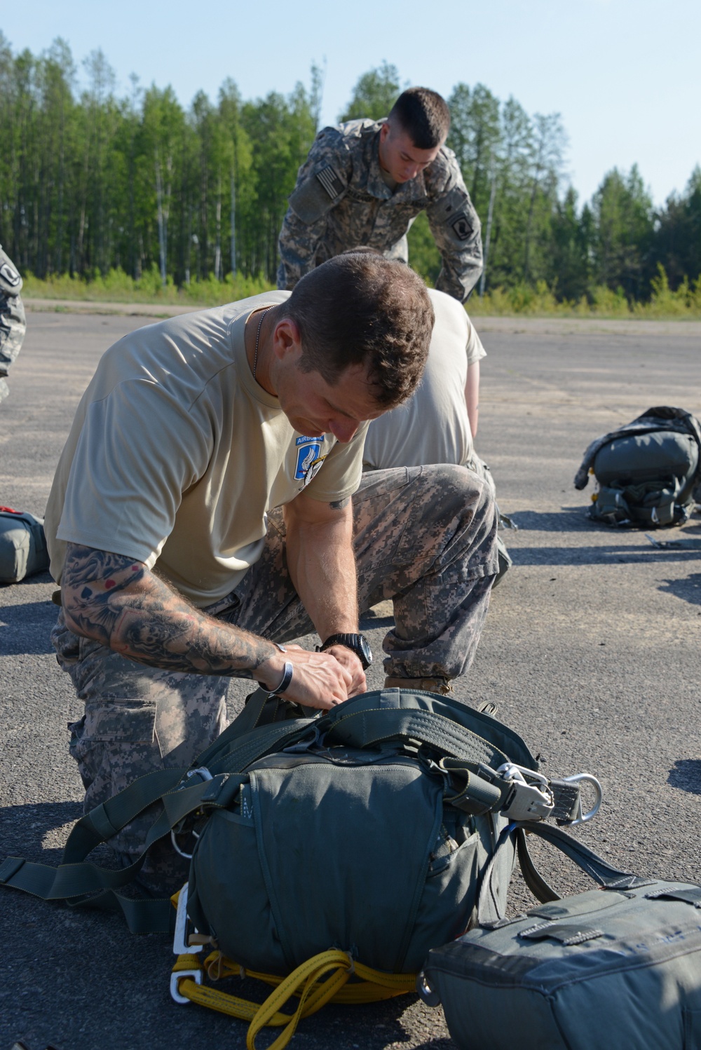 U.S. and Lithuanian forces hold Black Arrow allied exercise in Rukla