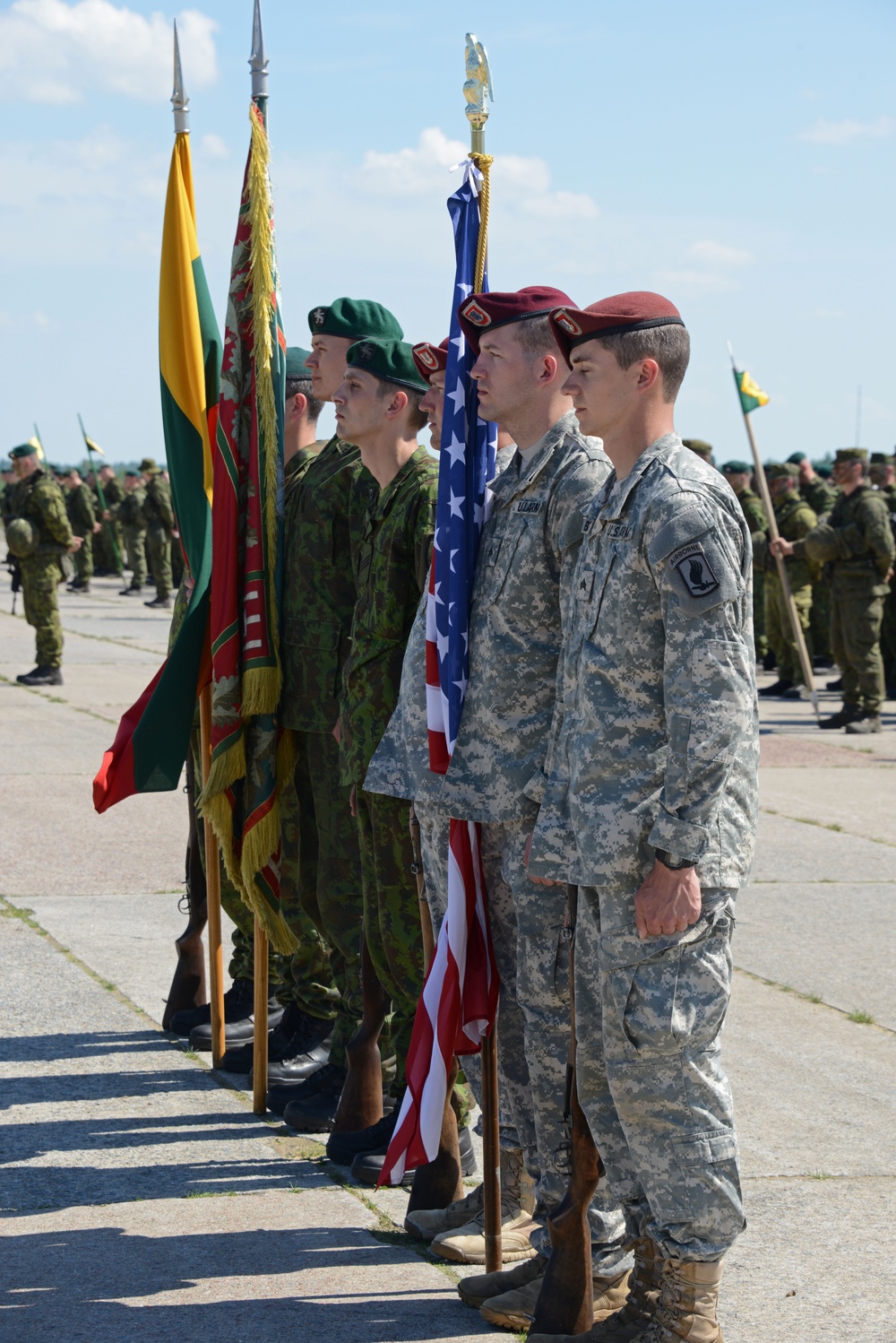 U.S. and Lithuanian forces hold Black Arrow allied exercise in Rukla