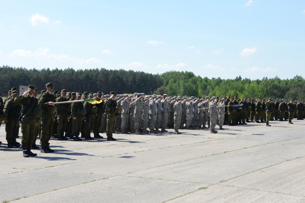 U.S. and Lithuanian forces hold Black Arrow allied exercise in Rukla