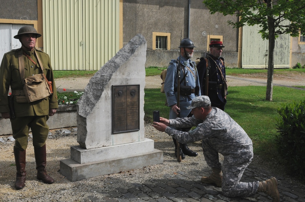 Pennsylvania’s 28th ID soldiers honor their WWI brothers-in-arms during ceremony in France