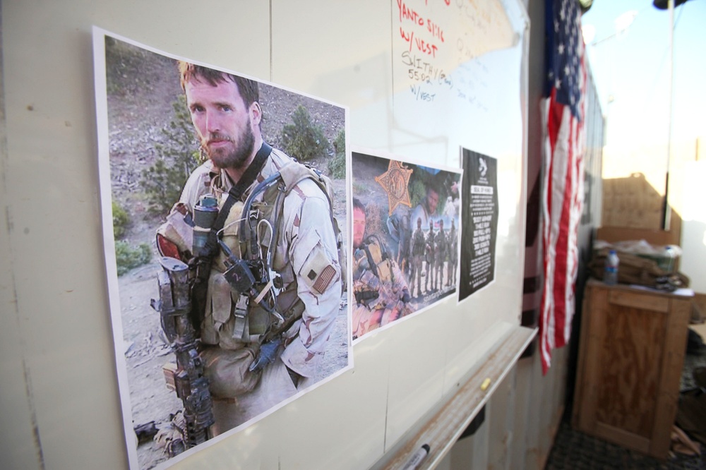 Deployed service members complete the “Murph” for Memorial Day