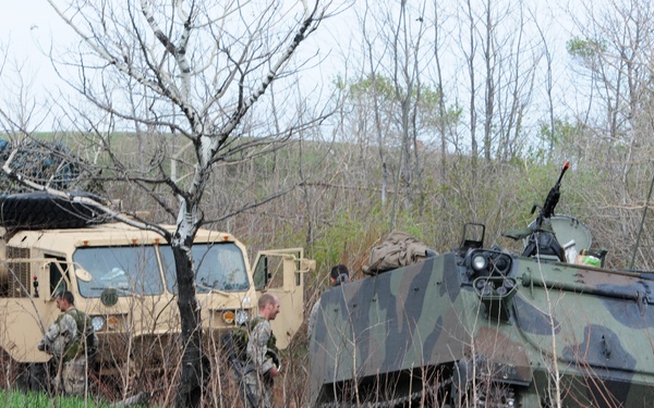 391st engineers partner with Canadian forces at Maple Resolve 14
