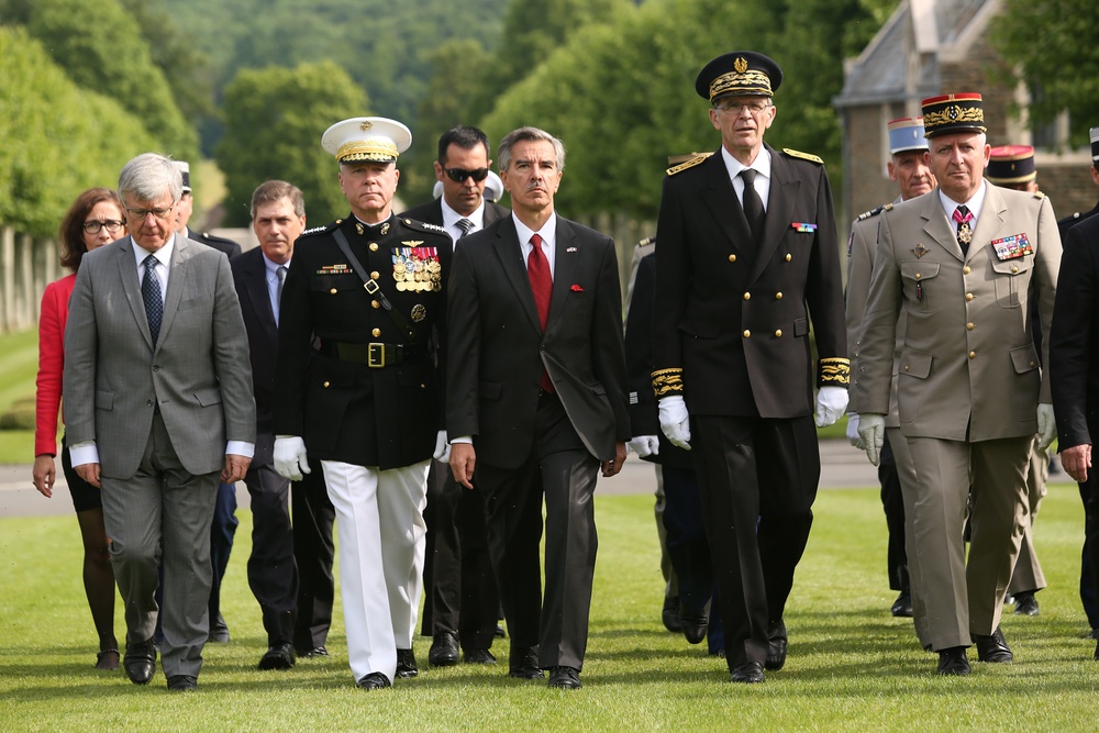 Belleau Wood Memorial Ceremony 2014