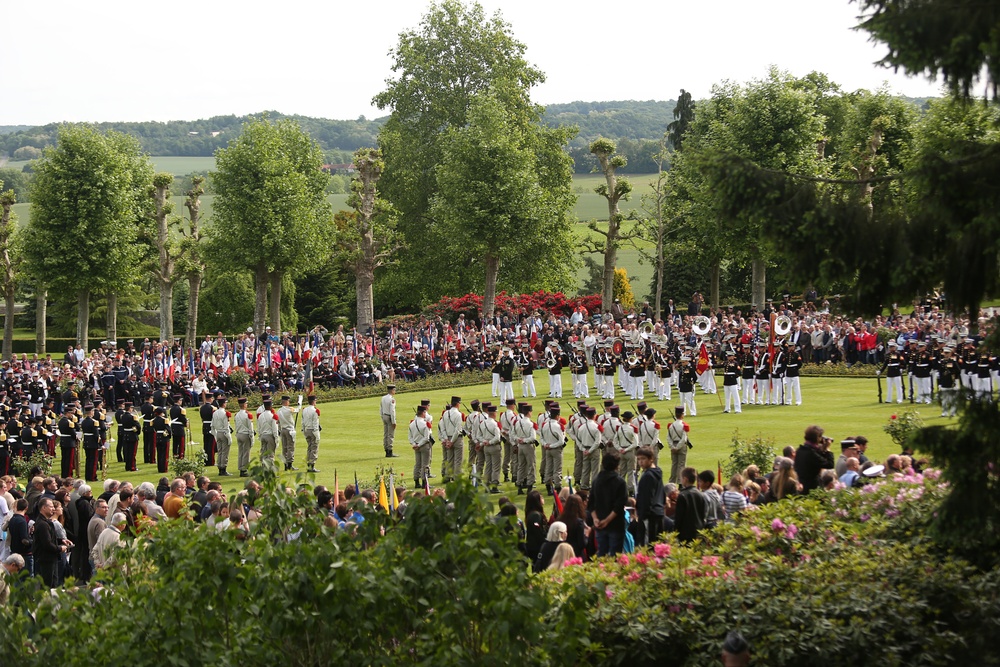 Belleau Wood Memorial Ceremony 2014