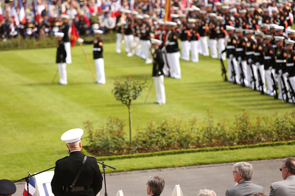 Belleau Wood Memorial Ceremony 2014