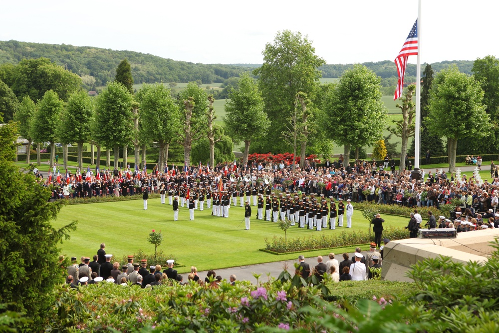 Belleau Wood Memorial Ceremony 2014