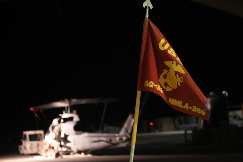 Marine Light Attack Helicopter Squadron 467 assumes authority from HMLA-369