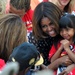 First Lady visits with TAPS family