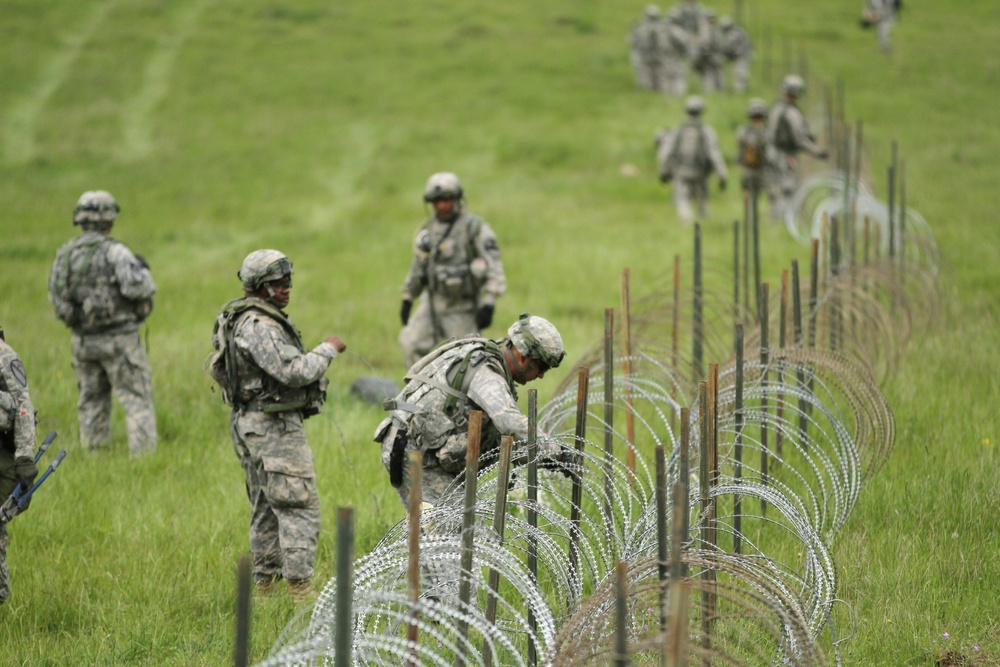 Setting up the defense