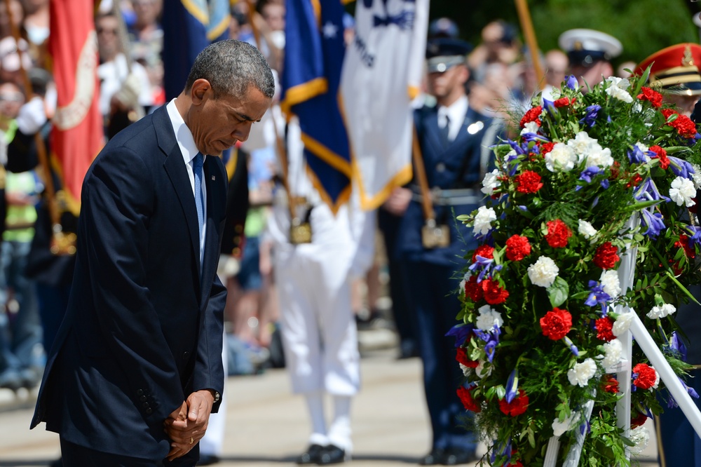 Memorial Day wreath laying