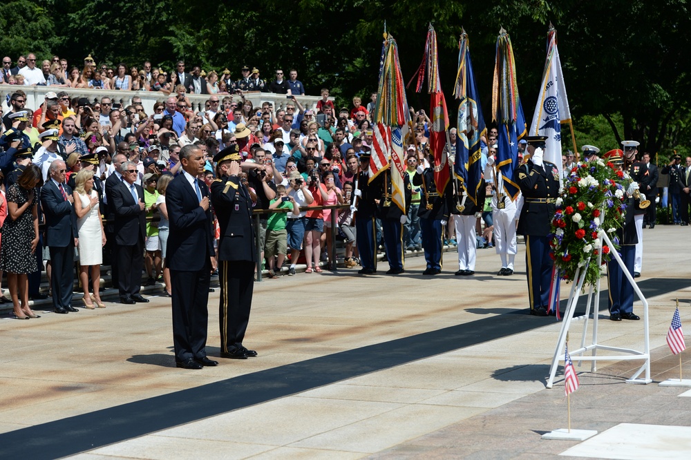 Memorial Day wreath laying