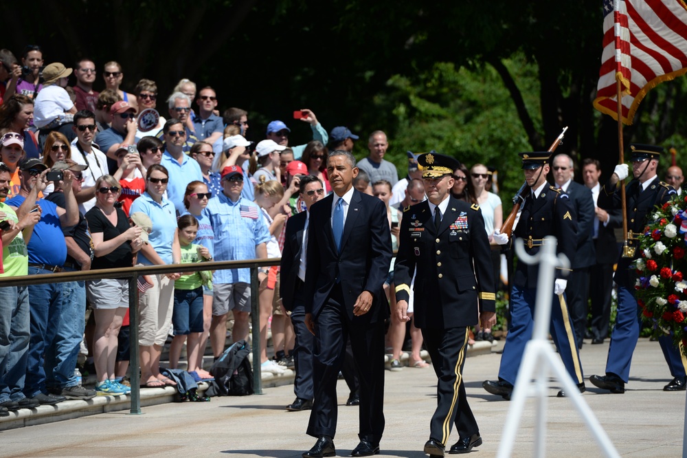 Memorial Day wreath laying