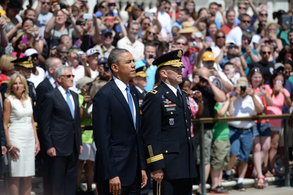 Memorial Day wreath laying