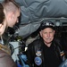 World War II veteran visits Team Mildenhall