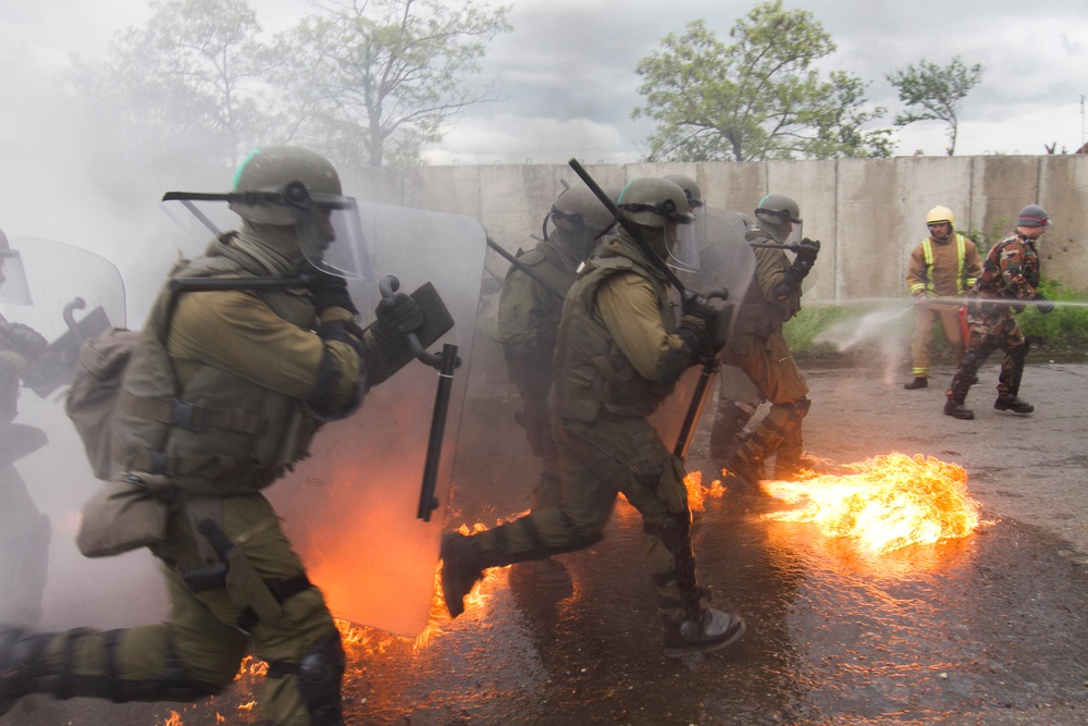 Silver Saber exercise tests the skills of security forces in Kosovo