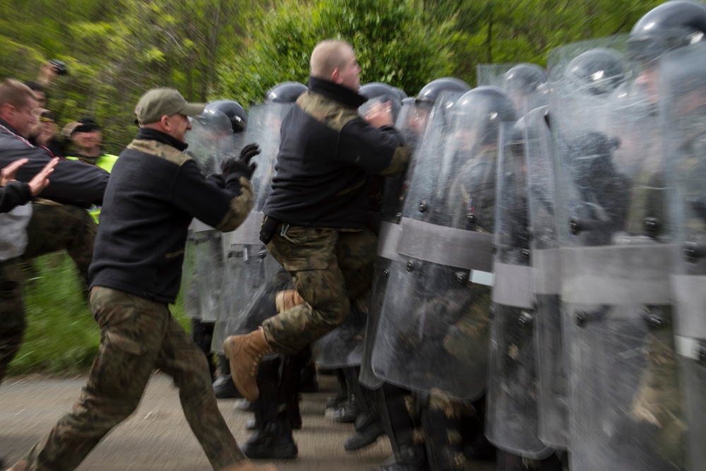 Silver Saber exercise tests the skills of security forces in Kosovo