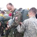 US Canadian and Polish soldiers train for allied airborne operations