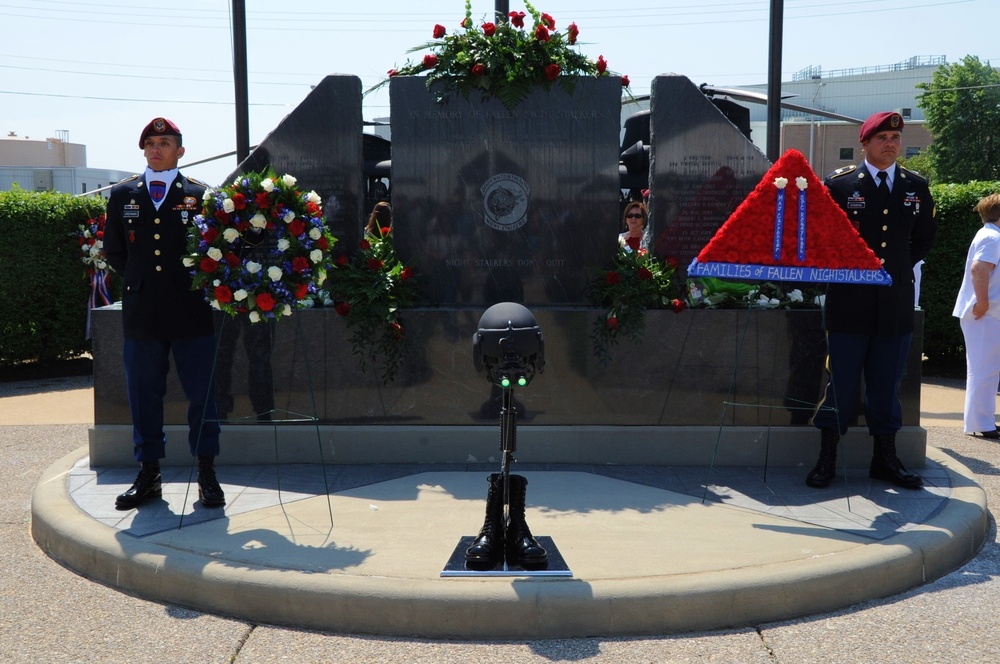 Week of Night Stalker Activities Memorial Ceremony