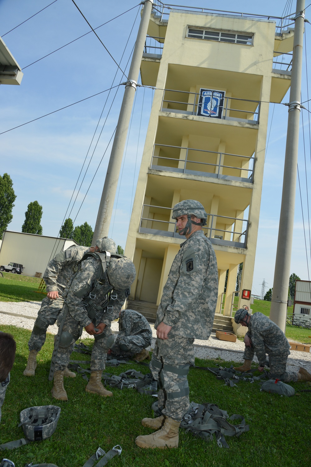 Basic airborne refresher training