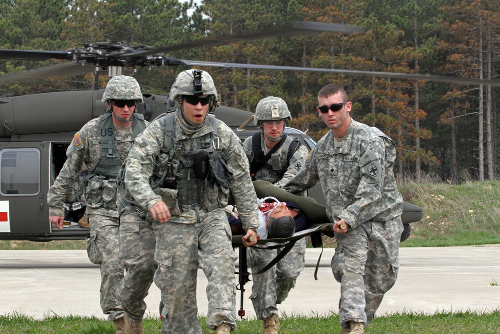 Reserve Medevac Company hones its skills at CSTX/Global Medic