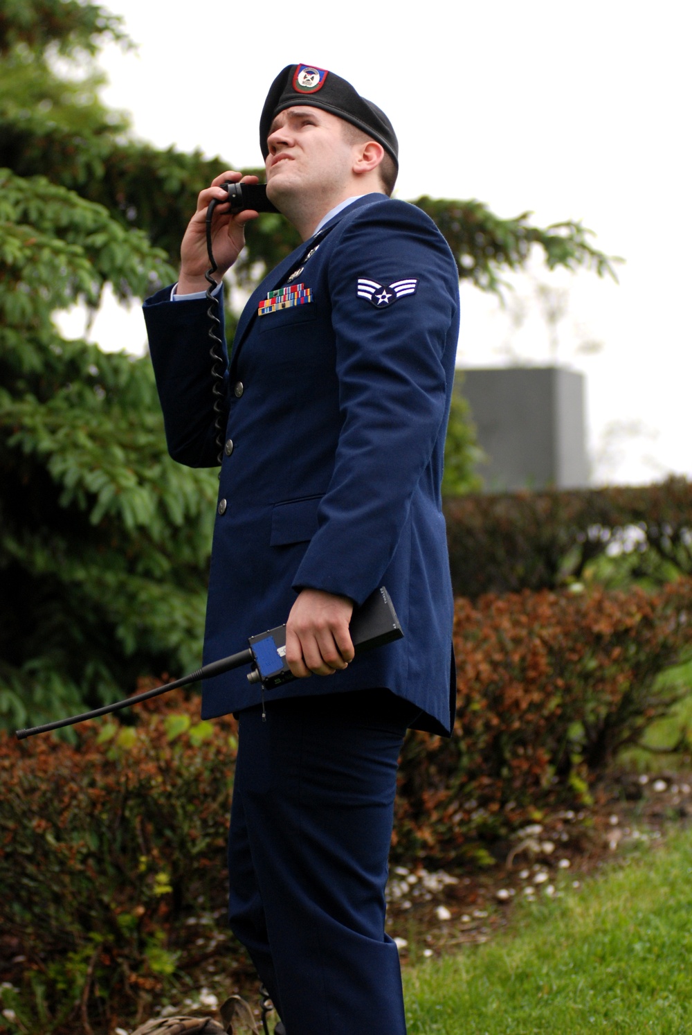 Hulman Air Field and Scott Air Force Base give Col. James Kasler full military honors