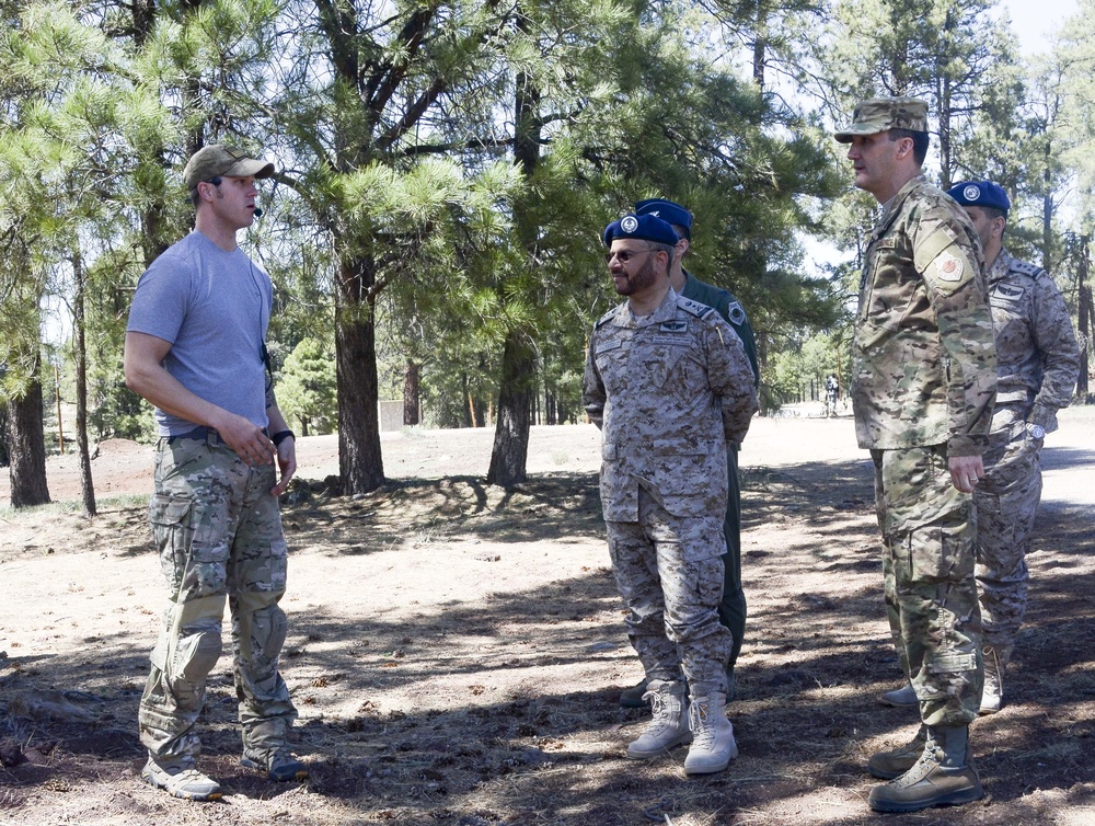 Royal Saudi Air Force commander visits D-M during Exercise Angel Thunder