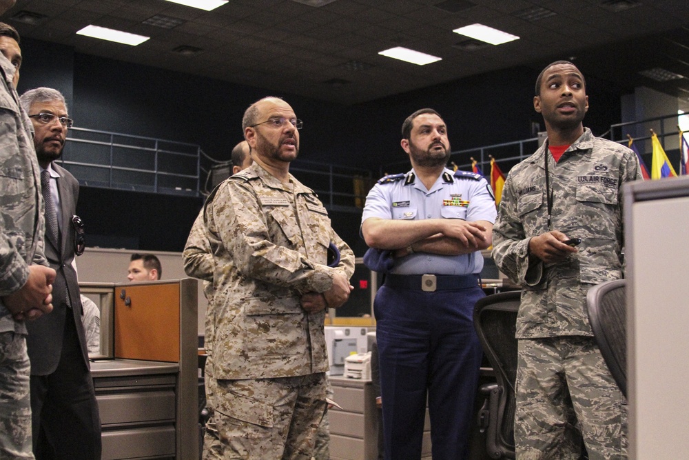 Royal Saudi Air Force commander visits D-M during Exercise Angel Thunder