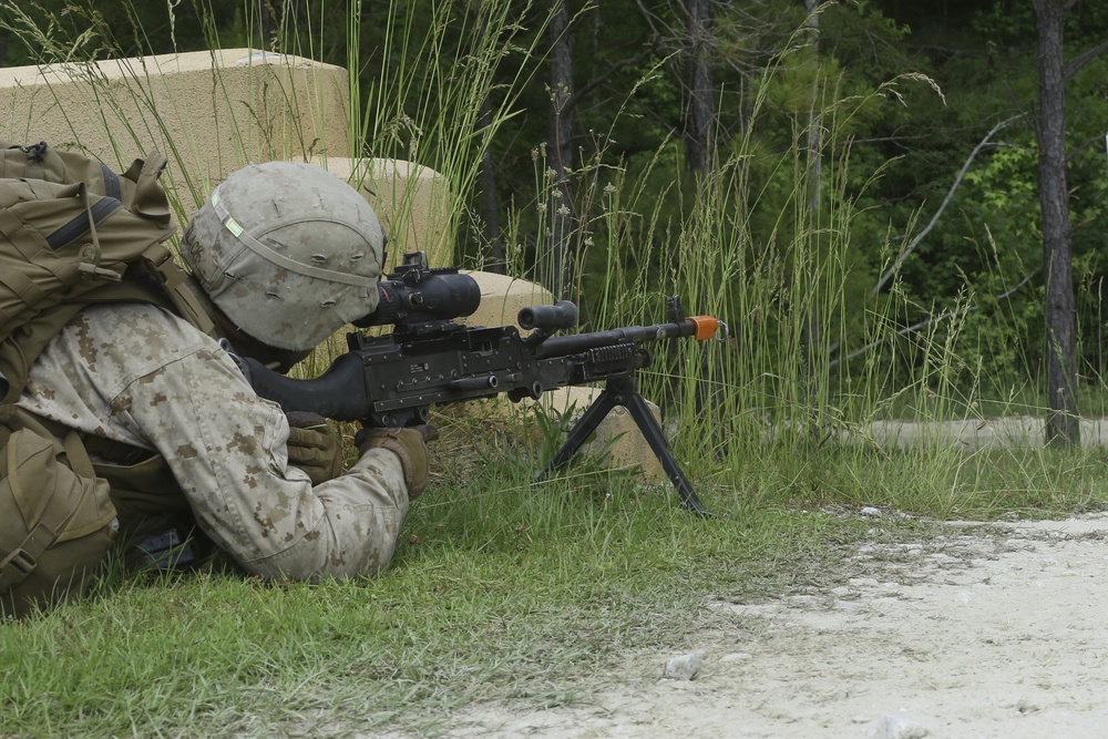 2nd Bn., 9th Marines keeps the peace