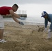 Marines clean beach alongside Henoko senior citizens