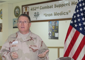 Red Cross helps soldiers through donation of wellness items to US Military Hospital-Kuwait