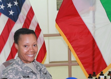 Red Cross helps soldiers through donation of wellness items to United States Military Hospital-Kuwait