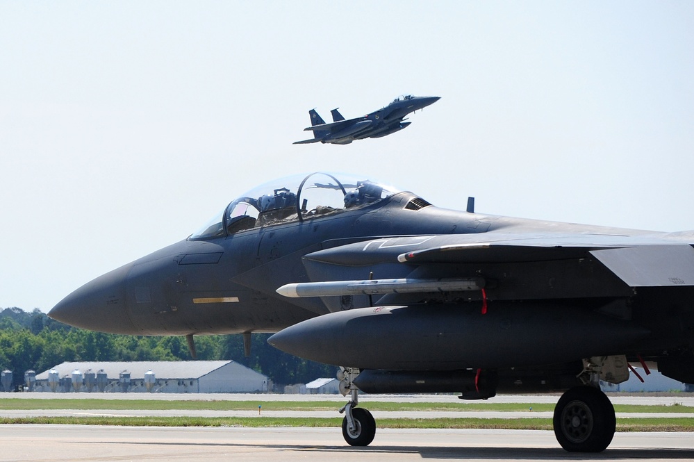 4 FW conducts Exercise CORONET WARRIOR 14-02