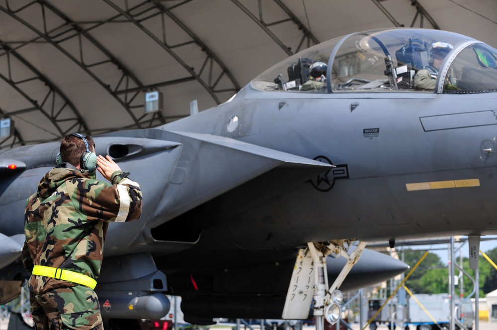 4 FW conducts Exercise CORONET WARRIOR 14-02