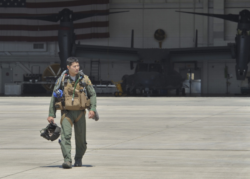 CV-22 Osprey flight