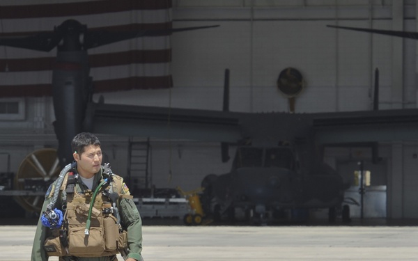 CV-22 Osprey flight