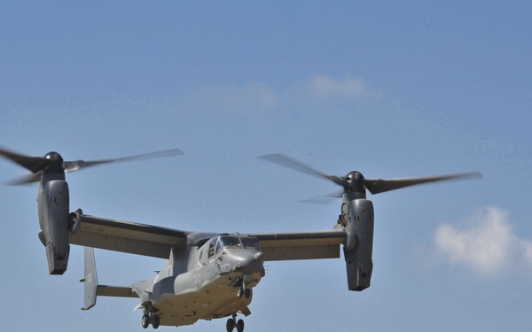 CV-22 Osprey flight