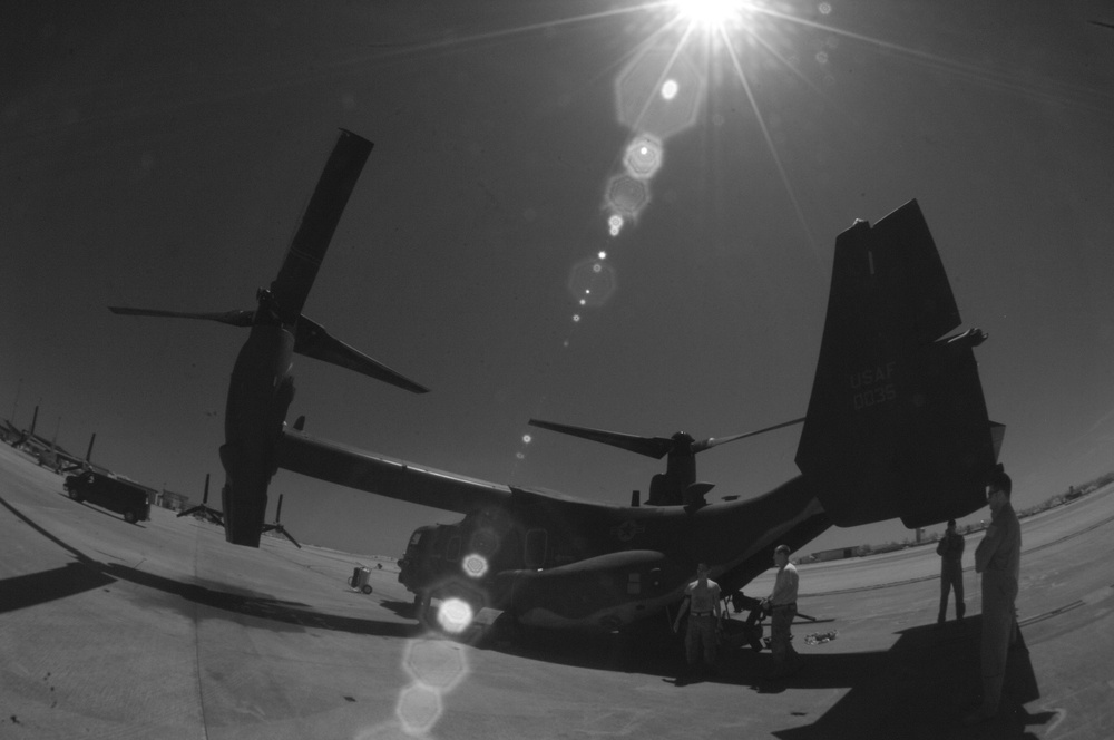 CV-22 Osprey flight