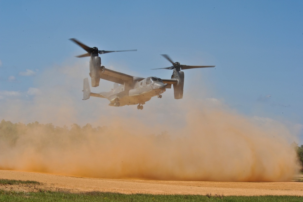 CV-22 Osprey flight