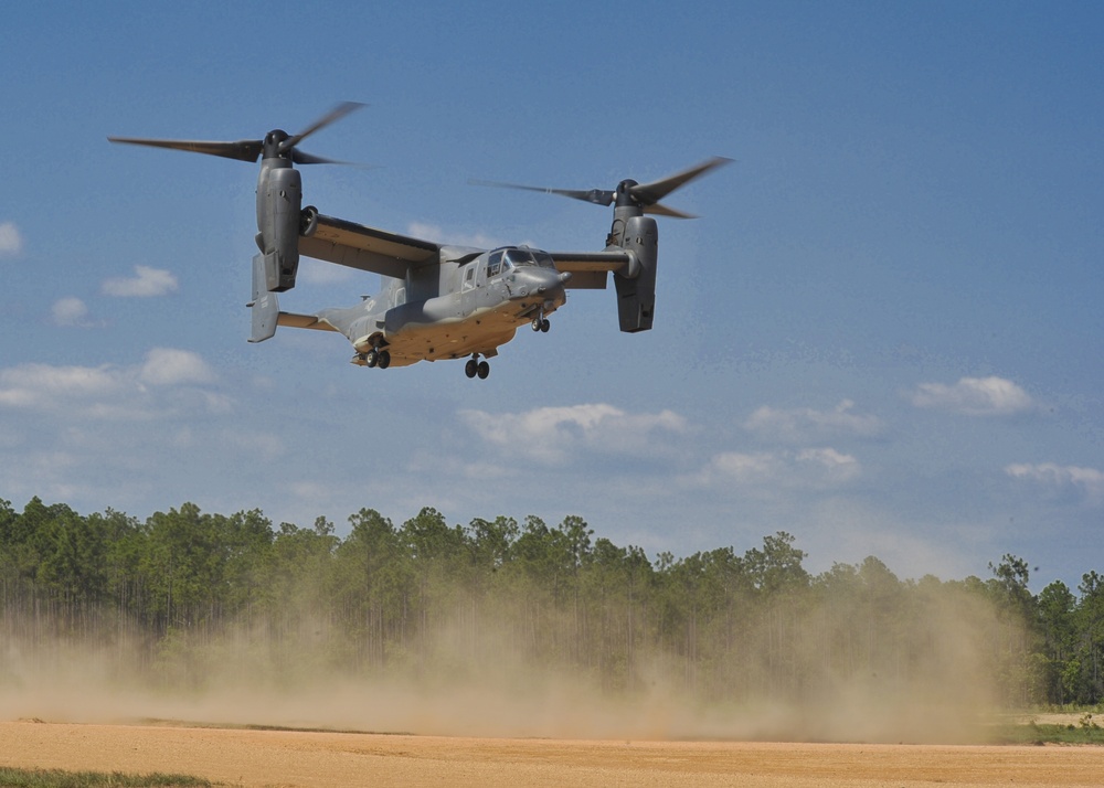 CV-22 Osprey flight