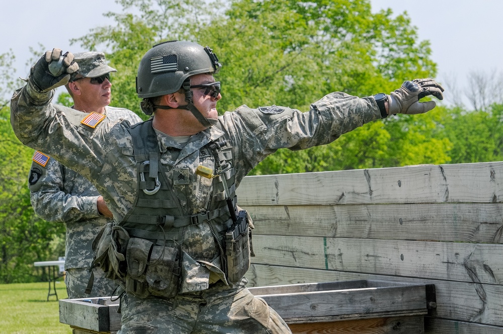 1-158th Soldiers win runner-up in Region II Best Warrior Competition