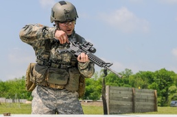 1-158th Soldiers win runner-up in Region II Best Warrior Competition