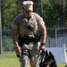 Working with the big dogs; Four-legged warrior, Marine share bond