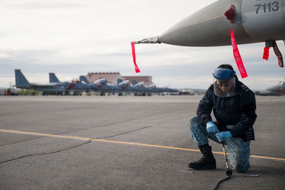Joint forces participate in RED FLAG-Alaska 14-1