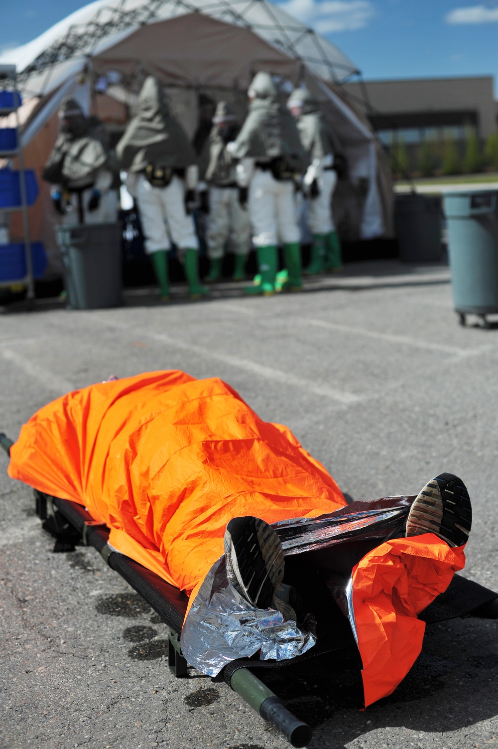 354th Medical Group sharpens decontamination capabilities