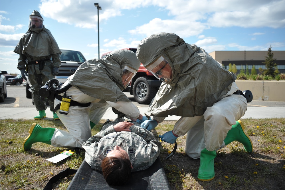 354th Medical Group sharpens decontamination capabilities