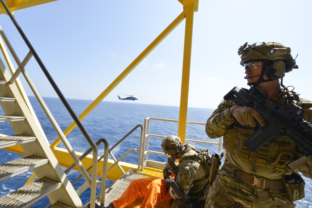 Coast Guard Maritime Security Response Team exercise