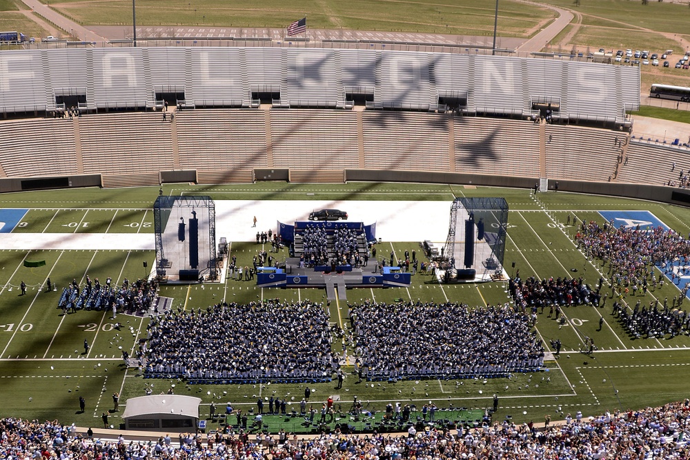 US Air Force Academy Class of 2014 Graduation Ceremony